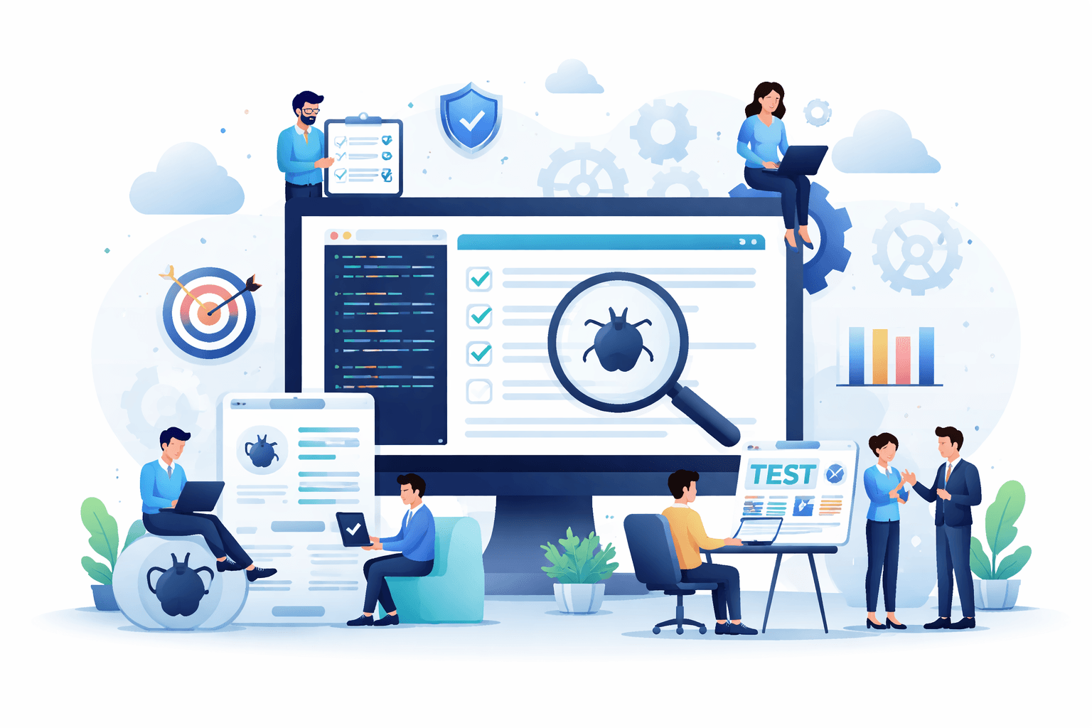 Software Testing - Part 1: Core Concepts / Part 2: Test Process (1) / Part 3: Test Process (2)